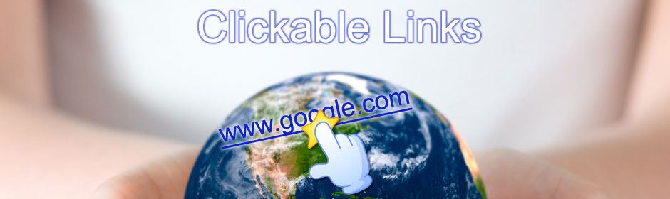 Clickable Links